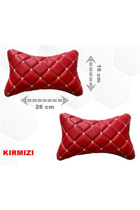 Point Mitsubishi L300 2007 - 2018 Arası Oto Koltuk Boyunluk Suni Deri Ve Jarse 2 Adet