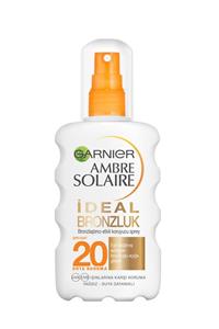 Garnier Ambre Solaire İdeal Bronzlaştırıcı Etkili Güneş Koruyucu Sprey GKF20 200ML