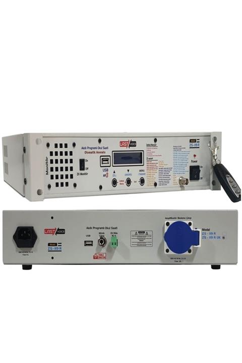 Lastvoice Zs-109r Usb'li Rack Tipi Istiklal Marşlı Okul Zil Saati