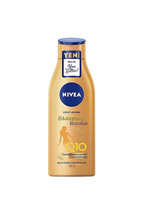 Nivea Marka: Q10 Sıkılaştırıcı Bronzluk Vücut Losyonu Kadın, 200 ml
