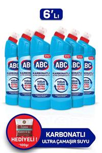 ABC Karbonatlı Ultra Çamaşır Suyu 750 ml 6'lı