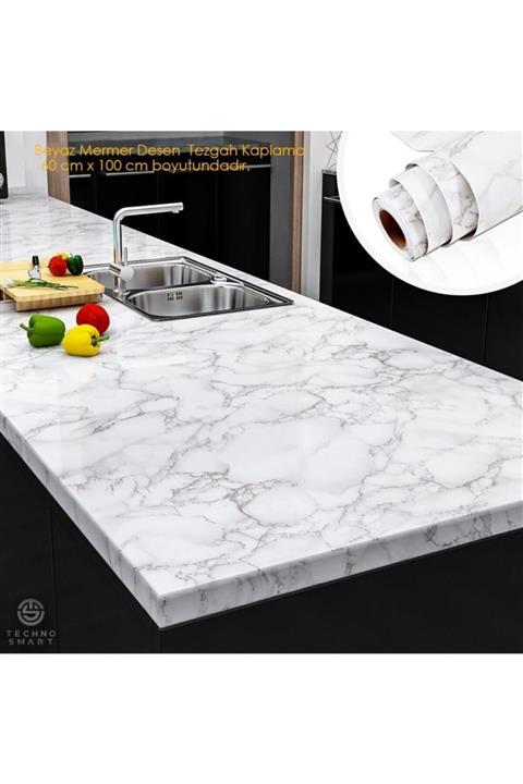 Trendpoint 60cmx100cm Mutfak Banyo Dolap Tezgah Üstü Folyo Kaplama