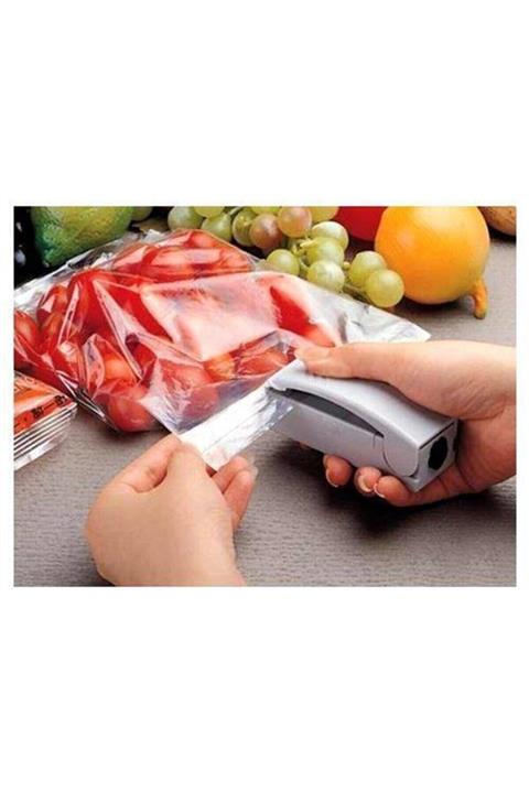 YFHOME Meyve Sebze Tazelik Koruyucu Pratik Pilli Mini Ince Poşet Kapatıcı