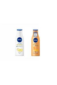 Nivea Body Q10 Sıkılaştırıcı&bronzlaştırıcı Losyon 200ml+body Q10 Sıkılaştırıcı Losyon 250ml