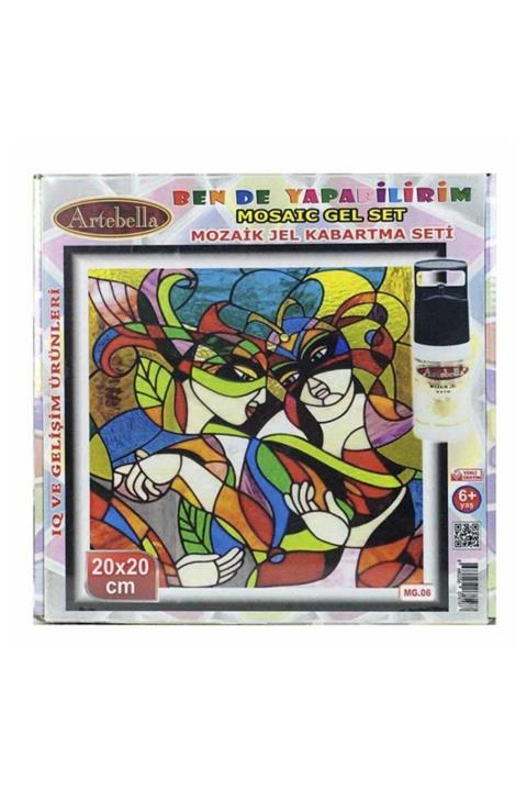 Artebella Jel Mozaik Kabartma Seti 20x20 Cmmg-06