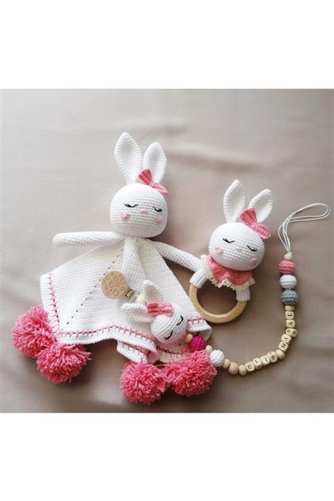 OYUNCAKPARK Masalımsı Uyku Arkadaşı Seti Amigurumi Organik Oyuncak