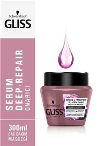 Gliss Serum Deep Repair Onarıcı Saç Maskesi 300 ml