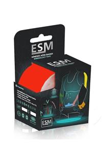 ESM Tape Kinesio Ağrı Bandı - Sporcu Bandı - Kırmızı 5m X 5cm