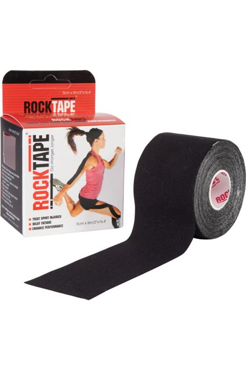 ROCKTAPE Siyah Standart Kinesio Ağrı Bandı  5 cm X 5 m