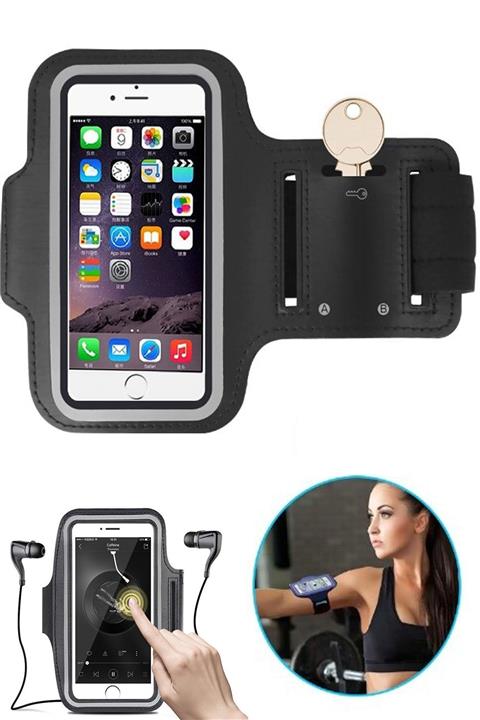 Favors Apple Iphone 12 Pro Uyumlu Ayarlanabilir Sporcu Kol Bandı Koşu Yürüyüş