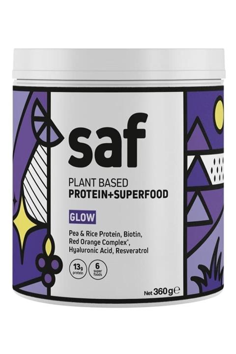 Saf Nutrition Bitkisel Protein + Superfood Mix Glow 360 gr