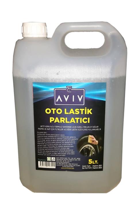 Aviv Oto Lastik Parlatıcı 5 Lt (GLİSERİN İÇERİKLİ)