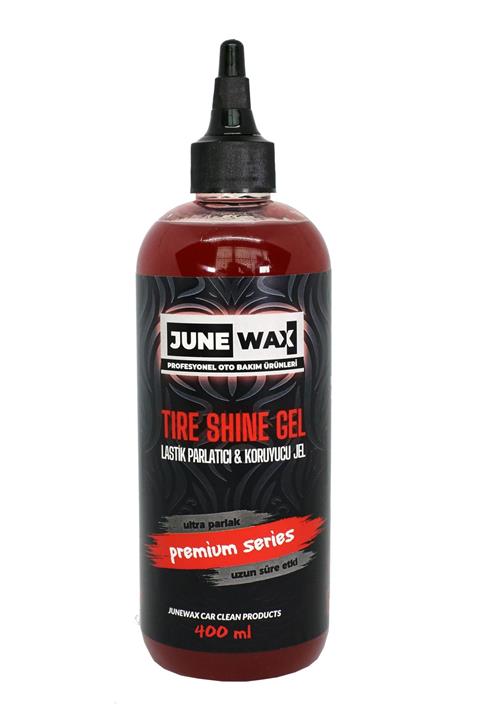 JUNE WAX Junewax Lastik Parlatıcı&koruyucu Jel 400ml Ultra Parlak&uzun Süre Etki