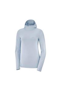 Salomon Comet Seamless Hoodıe Kadın Fleece