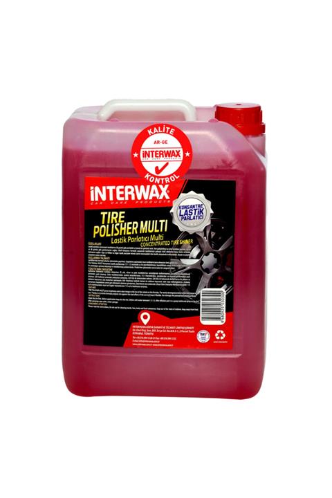 İnterwax INTERWAX KONSANTRE LASTİK PARLATICI MULTI 5 KG