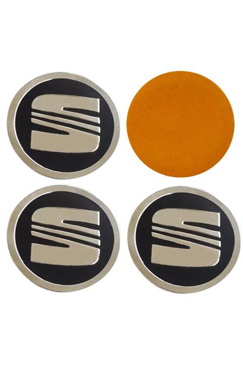 Seat Jant Göbek Arması 60mm 4 Lü Yapıştırma -ıbıza-leon 8945a