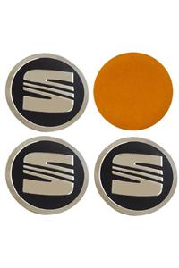 Seat Jant Göbek Arması 60mm 4 Lü Yapıştırma -ıbıza-leon 8945a