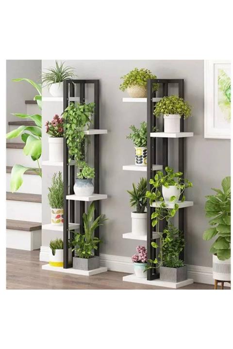 adımshops Çiçeklik 6 Bölmeli Raf