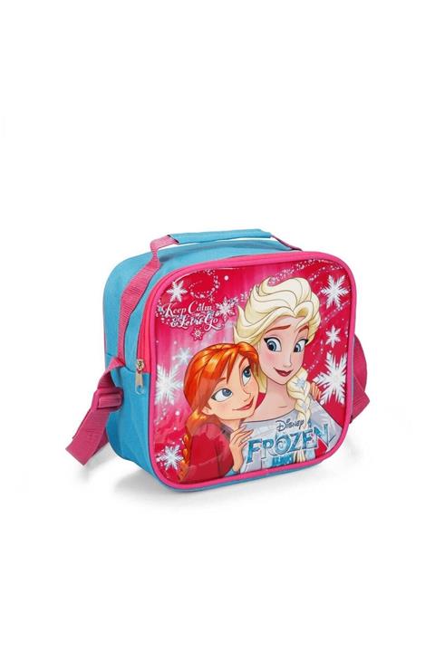 Hakan Çanta Frozen Elsa Ve Anna Kız Çocuk Beslenme Çantası -