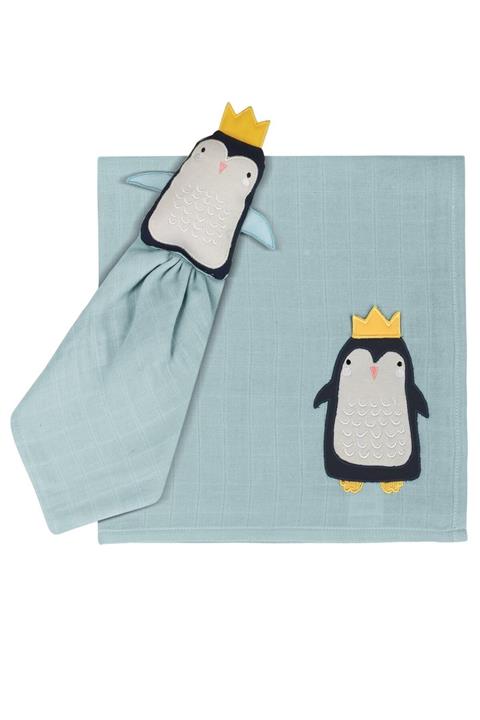 Miespiga Penguen Uyku Arkadaşı + Müslin Set