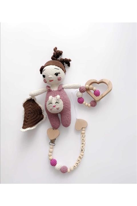 OYUNCAKPARK Lora Uyku Arkadaşı Seti Amigurumi Organik Oyuncak