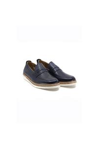 Stil Durağı Lacivert  Loafer Ayakkabi C825