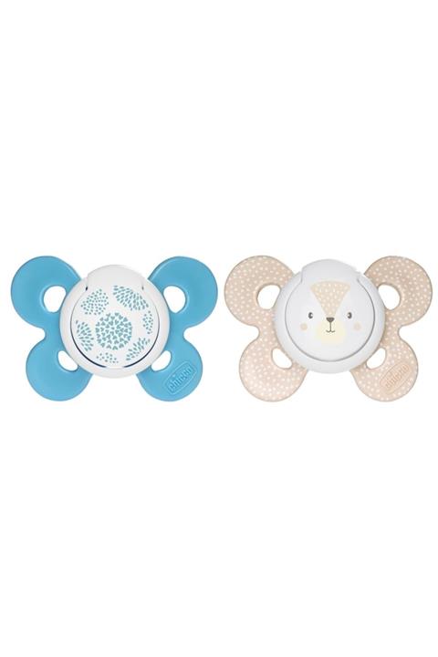 Chicco Physio Comfort 2li Emzik Erkek 6-16 Ay